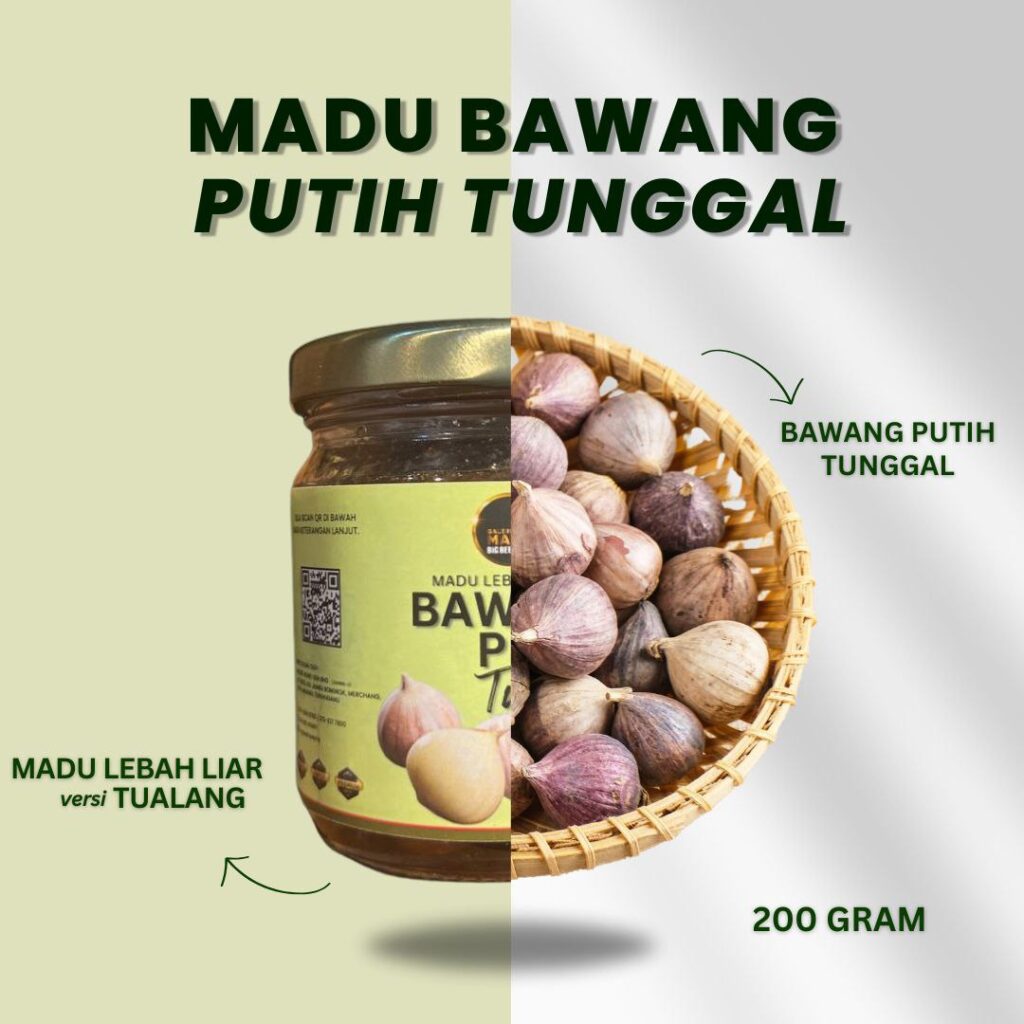 madu bawang putih tunggal