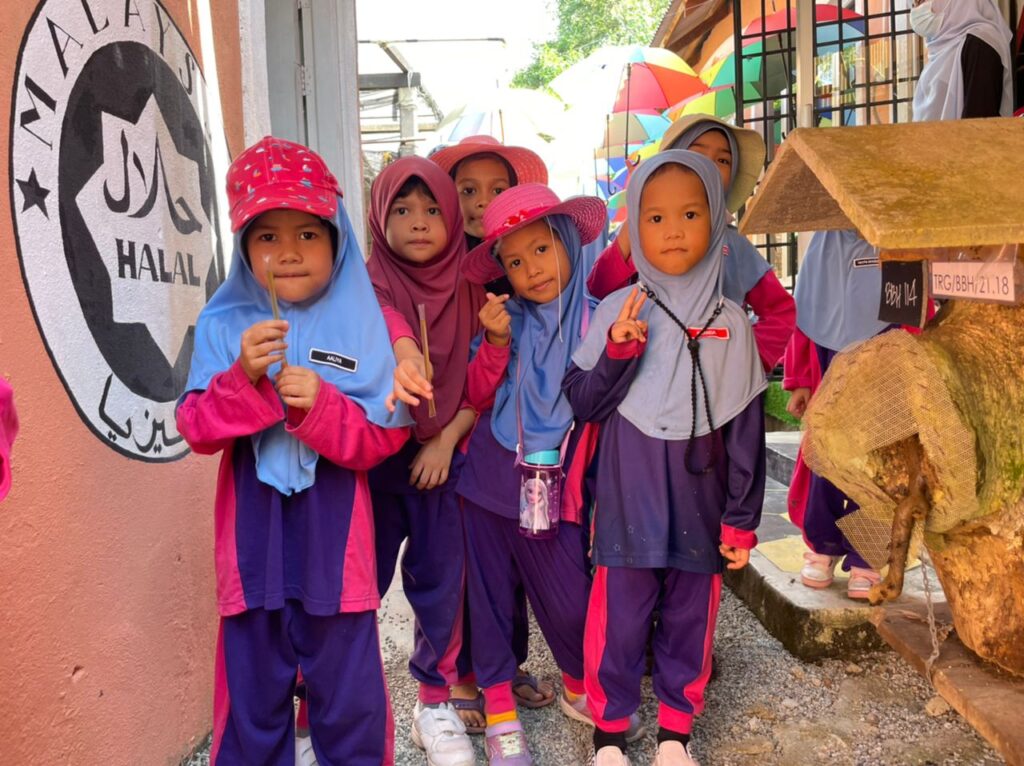 Lawatan Dari Tadika Mesra Net, Kuala Terengganu