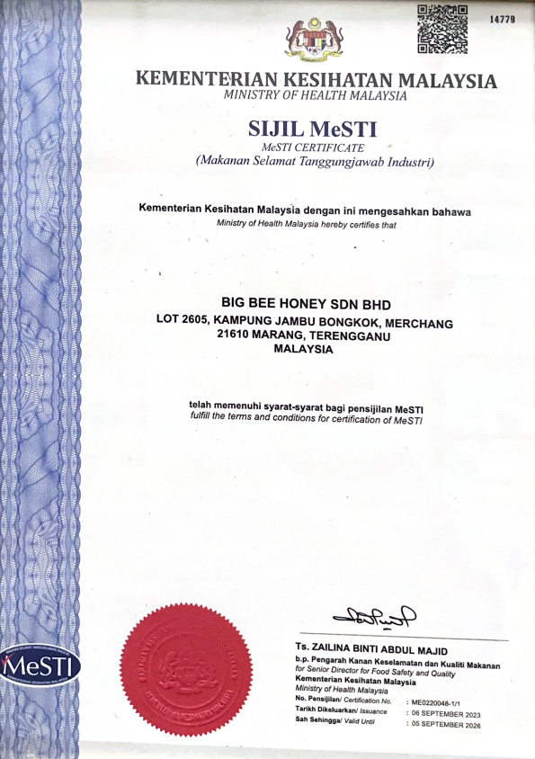 sijil mesti bbh