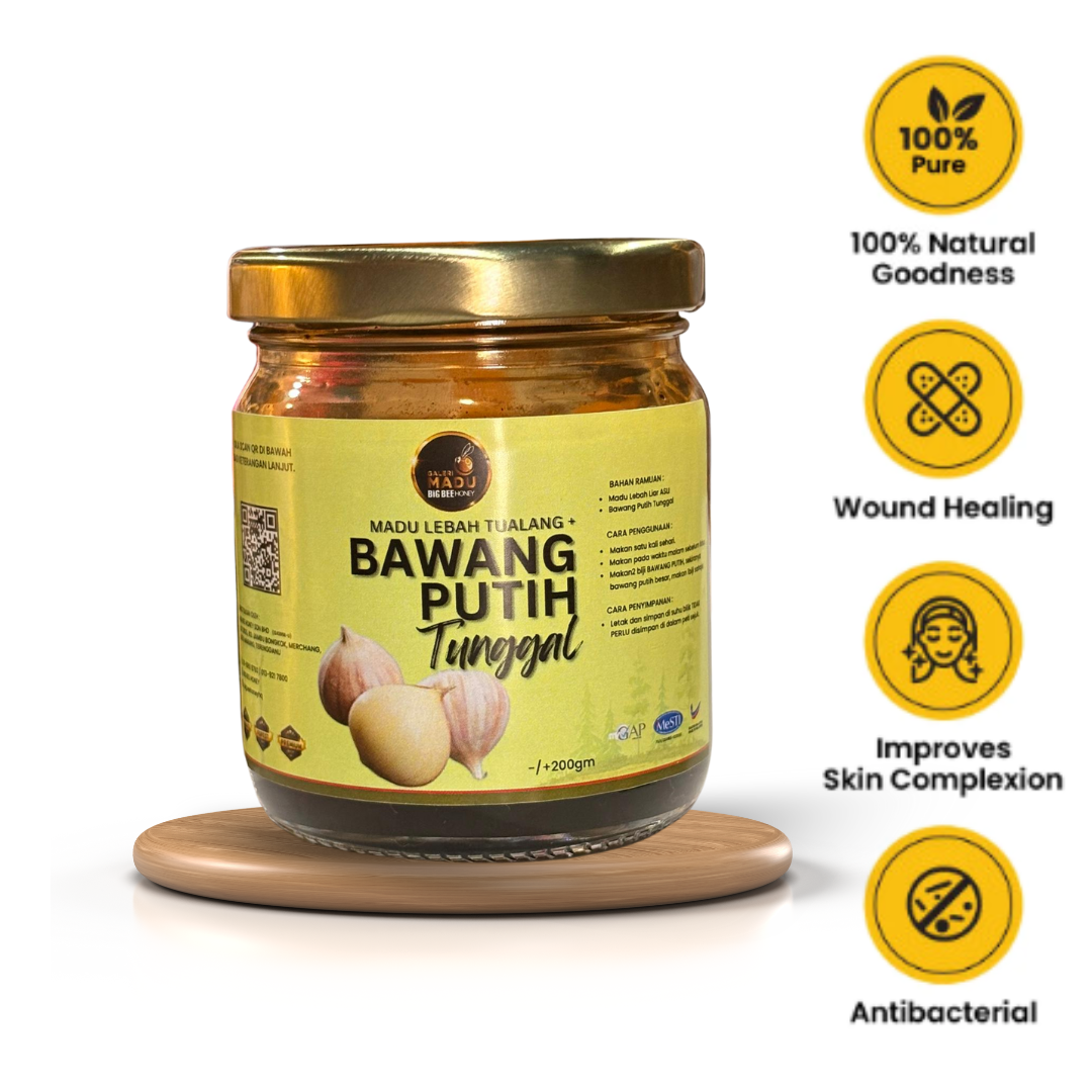 Single Clove Garlic Honey 200GRAM