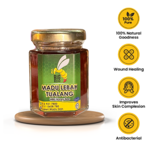 wild bee tualang honey 55ml gua musang