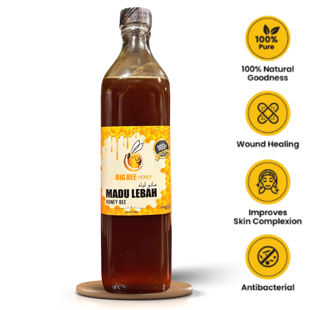 Wild Bee Honey version Tualang from Pasir Raja 750ML